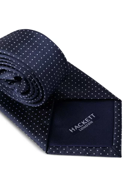 Cravată Hackett London cu buline albastru