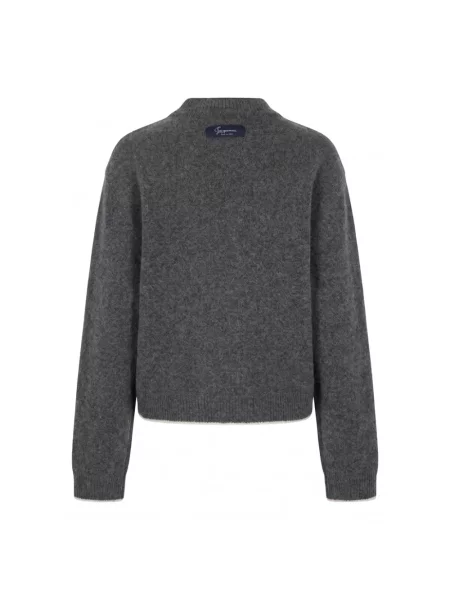 Sweter Jacquemus szary