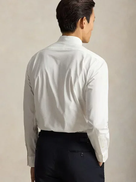 Polo Ralph Lauren cămașă de damă din alb