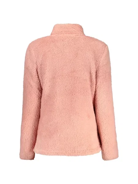Geacă Laura Biagiotti din fleece roz