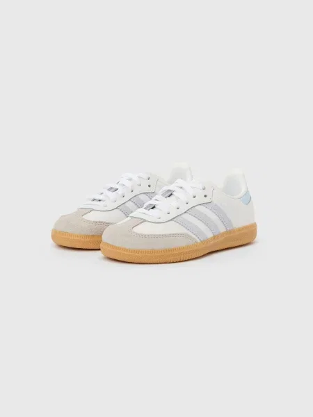 ADIDAS ORIGINALS Superge SAMBA OG pastelno modra / svetlo siva bela