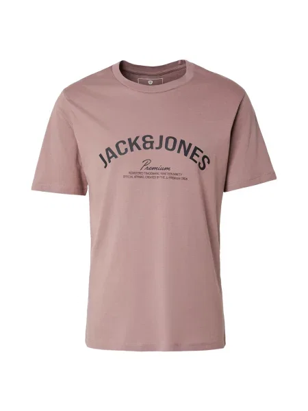 Jack & Jones Premium Tricou JPRBLATOMMY mauve negru