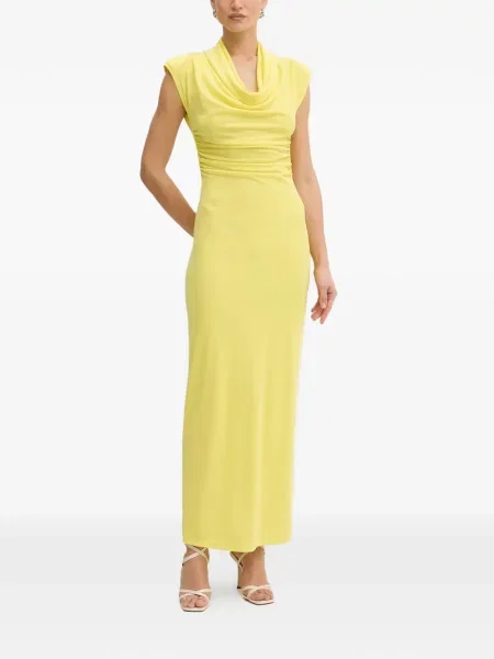 Rochie maxi Fracomina galben