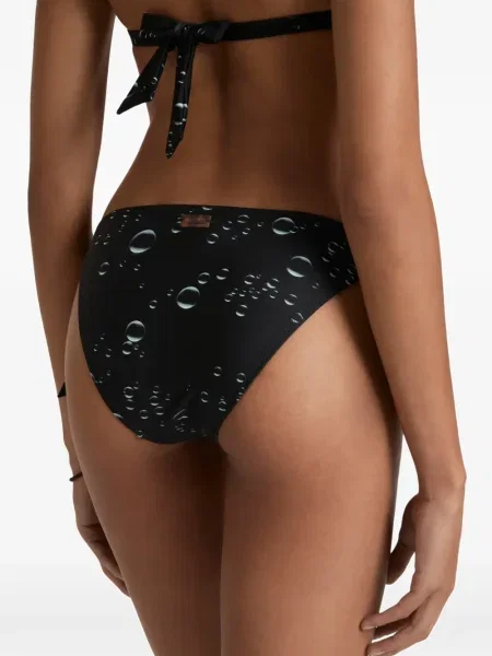 Bikini Vilebrequin cu legături negru