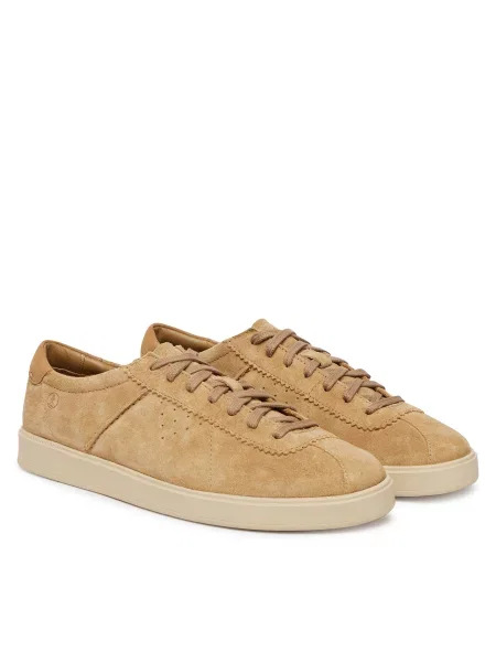 Sportcipők Clarks Lockford Lace bézs