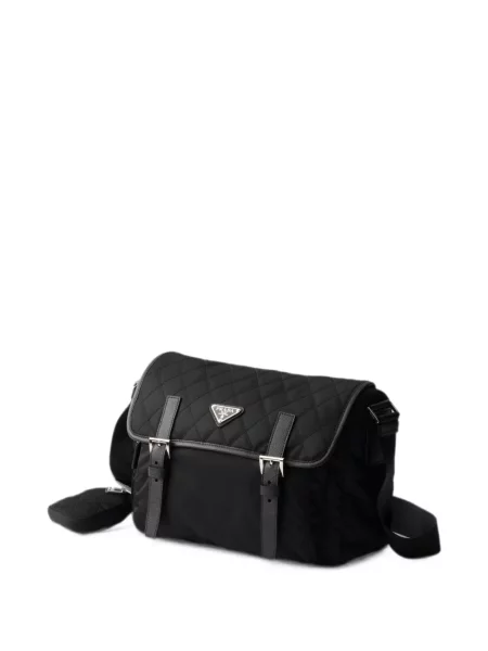 Matlasat geantă Prada negru