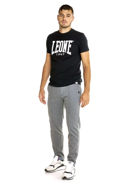 Leone spodnie dresowe Lifestyle szare