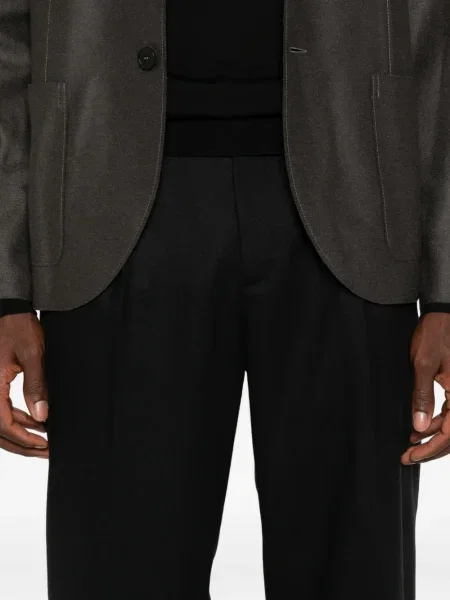 Pantaloni Briglia 1949 plisate negru