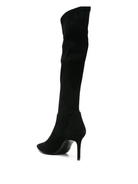 Botine Stuart Weitzman tricotate negru