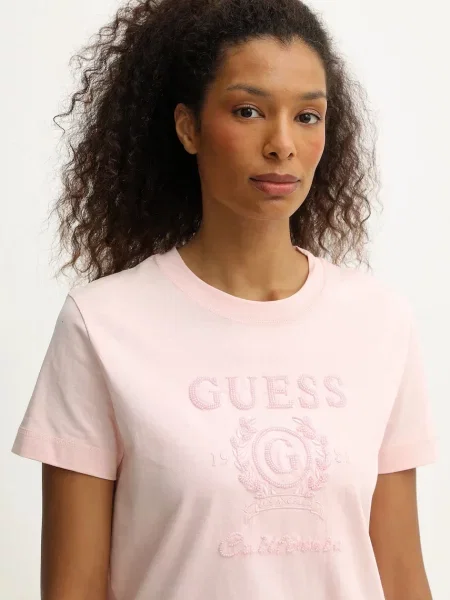 Футболка Guess MENA помаранчевий