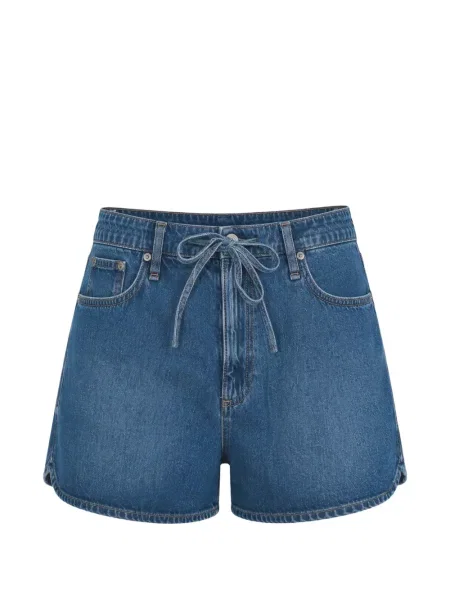 Pantaloni scurți din denim Rag & Bone albastru