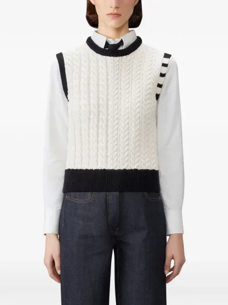 Top Thom Browne de lână