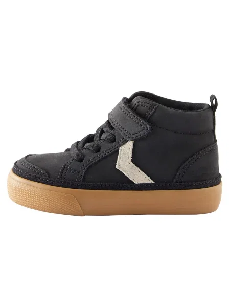 Next Cizme negru alb