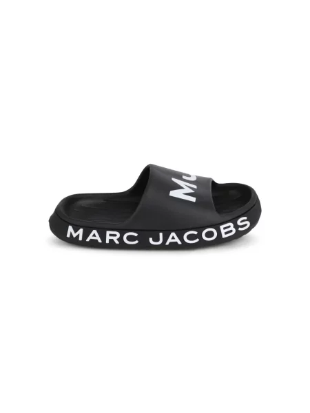 Dětské pantofle Marc Jacobs černé
