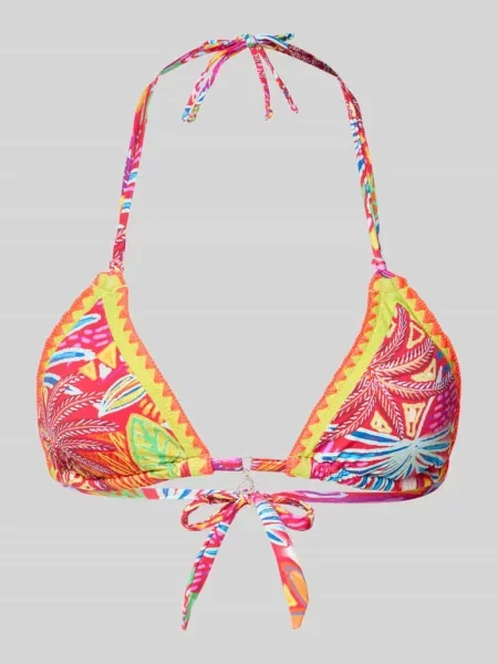 Trójkątny bikini z zawieszką w kształcie serca model BLUCO CORALBAY' Banana Moon