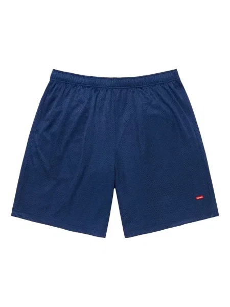 Pantaloni scurți Supreme plasă albastru