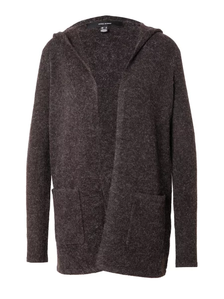 VERO MODA Geacă tricotată VMDOFFY ciocolatiu