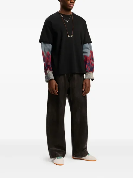 Pulover Palm Angels lung negru