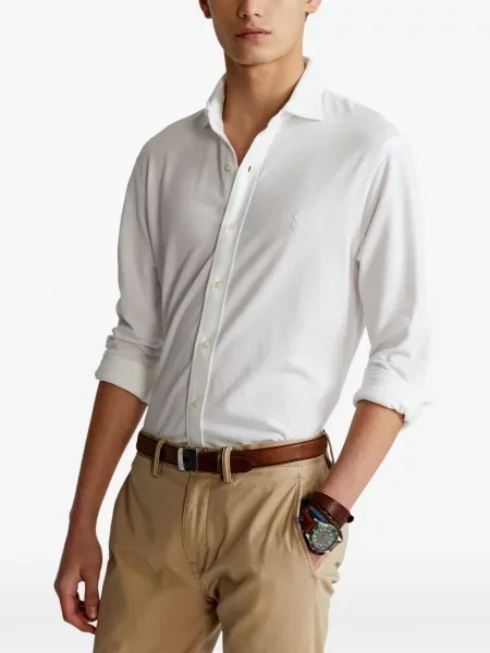 Cu centură curea Polo Ralph Lauren tricotate cu dungi albastru