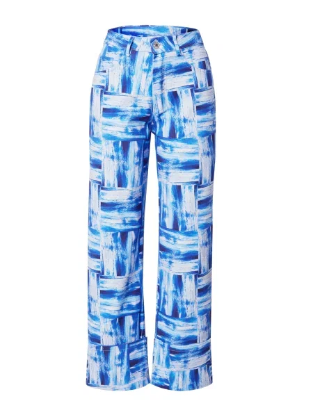 Hosbjerg Džínsy Iben Alexa námornícka modrá / modrá denim biela