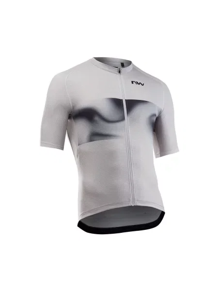 Koszulka rowerowa NORTHWAVE Force Evo Jersey S/s szara