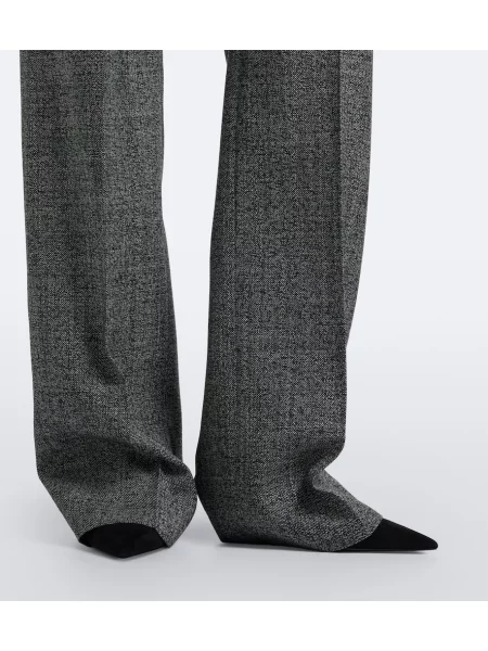 Pantaloni Dolce&gabbana de lână gri