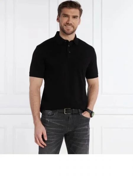 Emporio Armani Tenisz póló fekete