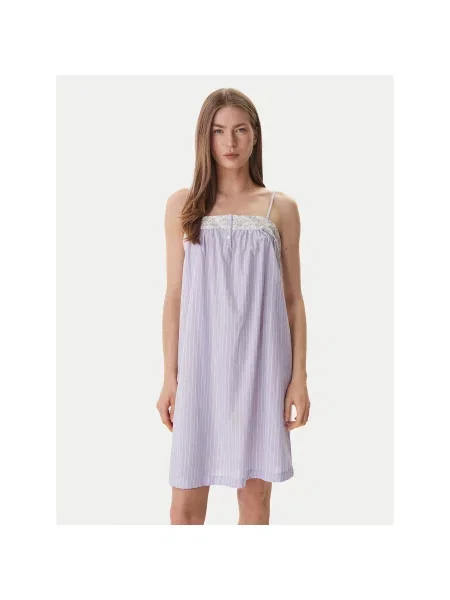 LAUREN RALPH LAUREN Нічна сорочка Regular Fit фіолетовий