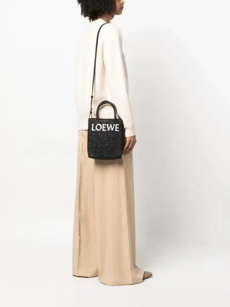 Geantă shopper Loewe negru