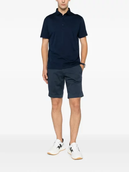 Scurt tricou polo Vela Shop albastru