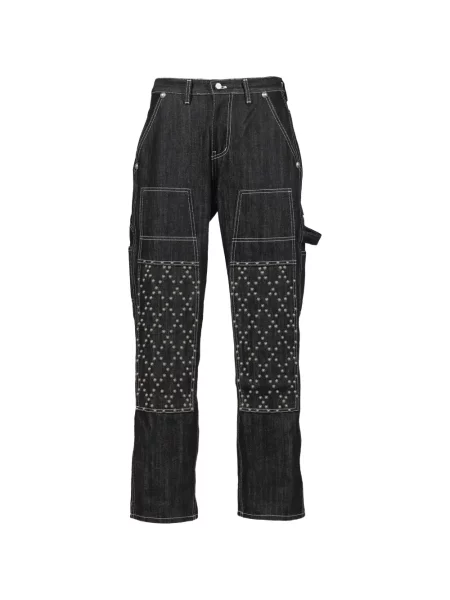Blugi Thug Club cu tepi negru