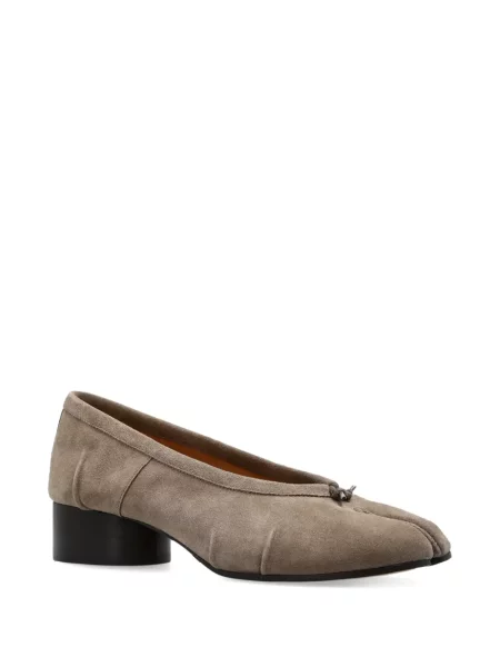 Pantofi cu toc Maison Margiela din piele de căprioară