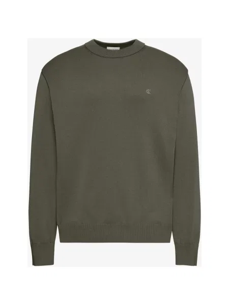 Koszulka Calvin Klein Classic Cotton oliwkowa zieleń M zielona