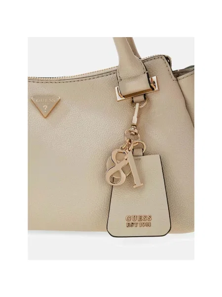 GUESS Taška cez rameno Guess Sac Bandoulière Anadela 3 Comp Satch Light Taupe' hnedá
