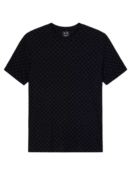 Armani Exchange tričko pánske čierna