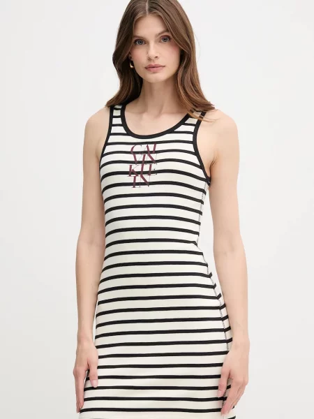 Calvin Klein Jeans rochie bej