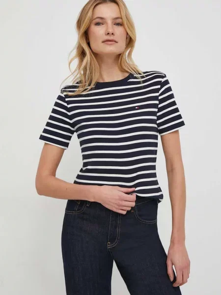 Tommy Hilfiger kratka majica modra