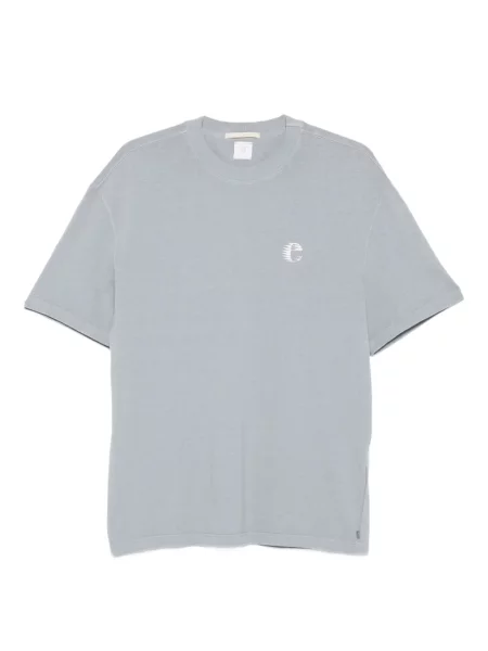Tricou sport Eleventy cu imagine albastru
