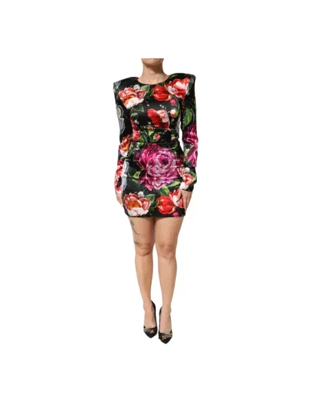 Sukienka mini Dolce And Gabbana czarna