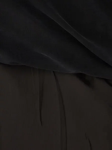 Lung rochie mini Maison Margiela negru