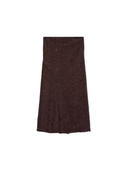 Vero Moda Midi suknja Urshila tamnocrvena