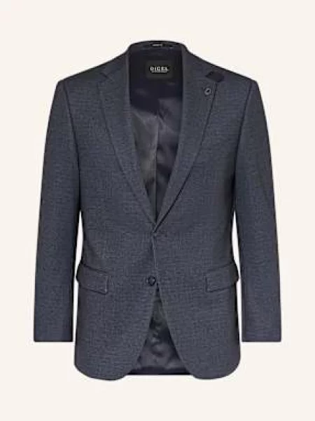 Digel Marynarka Garniturowa Ezzo Regular Fit Z Dżerseju blau