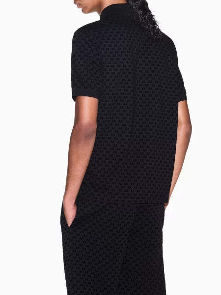 Поло Armani Exchange чорний
