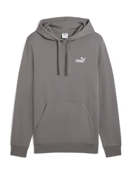 Pánska mikina PUMA ESS Small No. 1 Logo Hoodie TR cast iron sivá