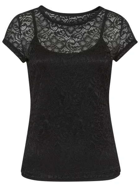 LASCANA Tricou negru