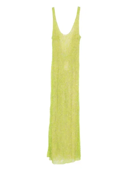 Rochie maxi Roberta Einer de costum verde