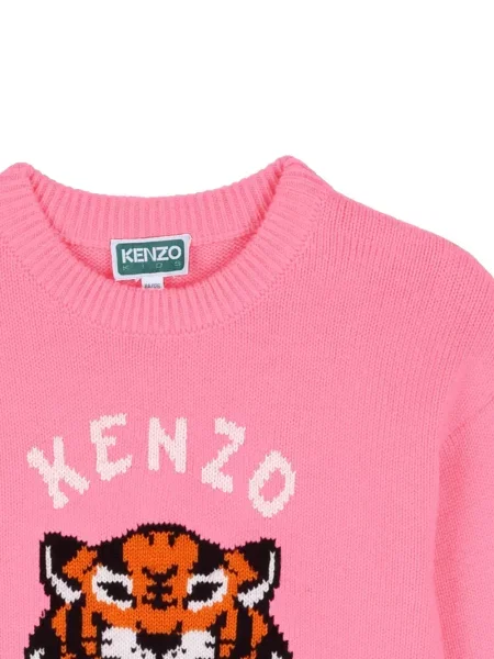 Sweter dziecięcy Kenzo różowy
