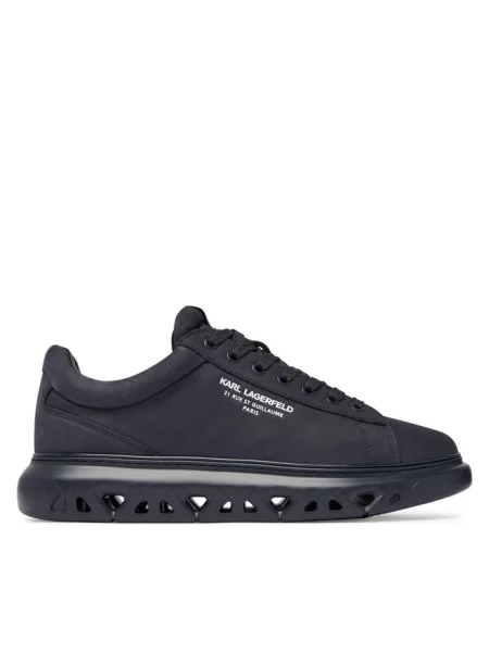 Sneakersy KARL LAGERFELD granatowe
