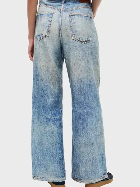 Широкі джинси Tommy Jeans блакитні
