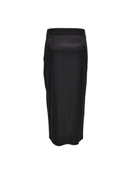 Spódnica jeansowa Versace Jeans Couture czarna